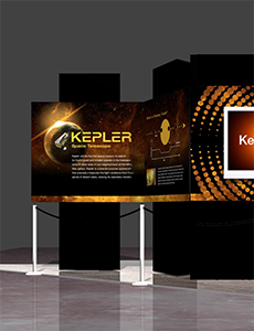 Kepler Exhibit Poster