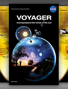 Voyager Exhibit Poster